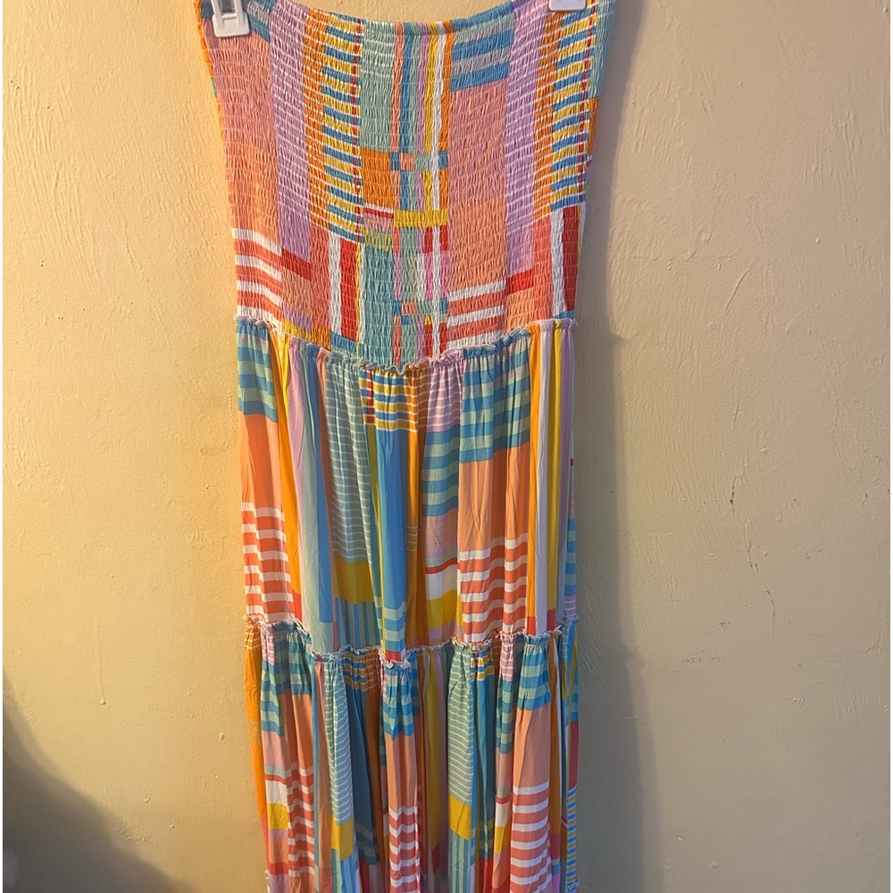 Multi-color maxi dress